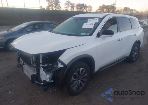 2025 Infiniti Qx60 Pure Awd from USA, damaged, VIN 5N1AL1ES4SC351289
